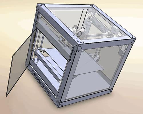 RAPTER portable 3D printer